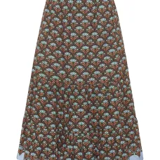 Юбка миди Chase с оборками