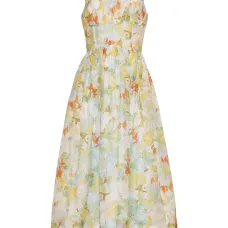 Платье миди Alba с цветочным принтом