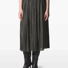 Плиссированная юбка миди