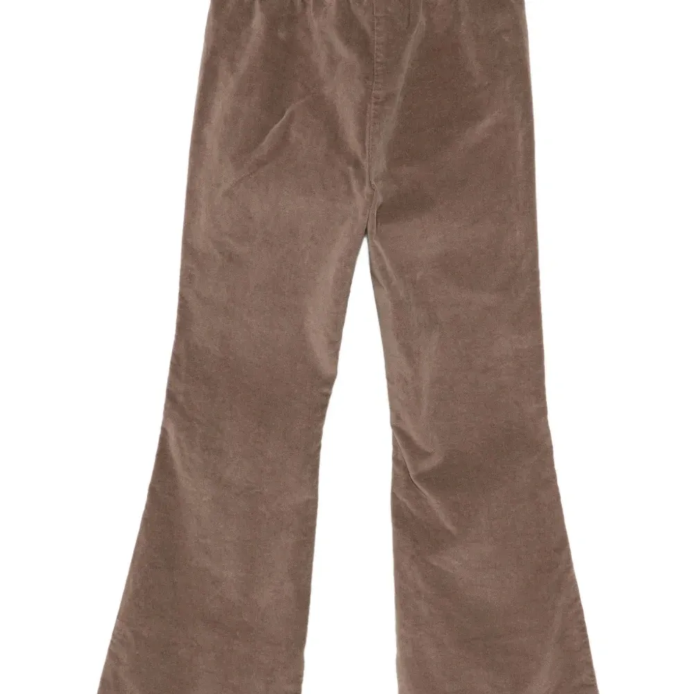 Брюки из вельвета на резинке