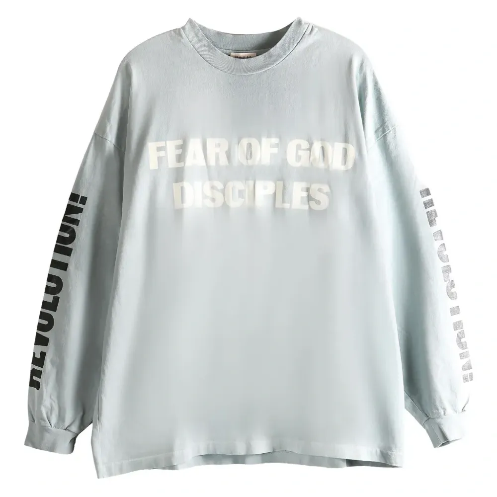 Свободная футболка с длинными рукавами Disciple