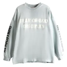 Свободная футболка с длинными рукавами Disciple