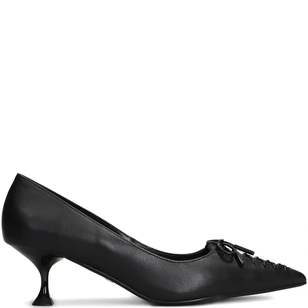 Туфли на шнуровке Navari с каблуком 55 мм