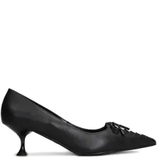 Туфли на шнуровке Navari с каблуком 55 мм