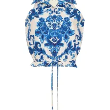 Топ с принтом