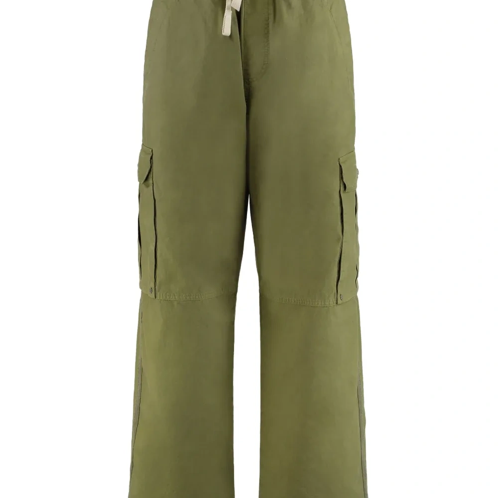 Карго-брюки на шнурке