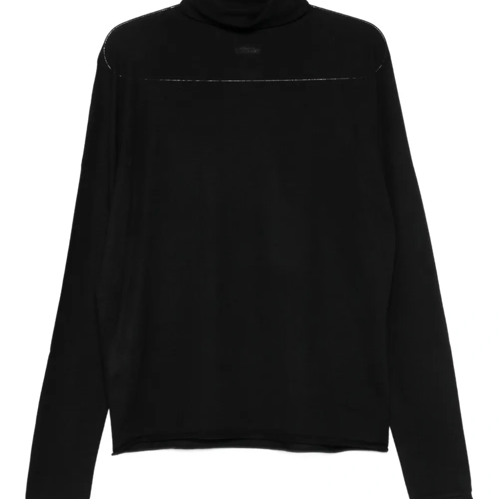 Джемпер тонкой вязки