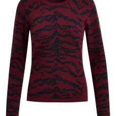 Топ с тигровым принтом Топ с тигровым принтом