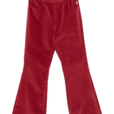 Расклешённые вельветовые брюки