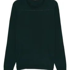 Свитер с круглым вырезом