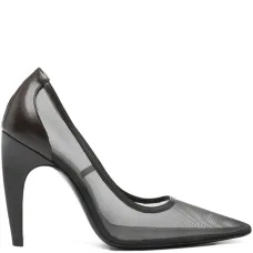 Туфли-лодочки из сетки с заострённым носком