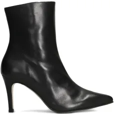 Сапоги на молнии с заострённым носком и каблуком 90 мм