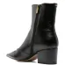 Кожаные ботильоны на каблуке 55 мм