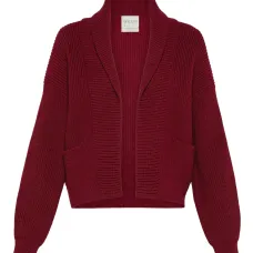 Кардиган с лацканами-шалькой Кардиган с лацканами-шалькой