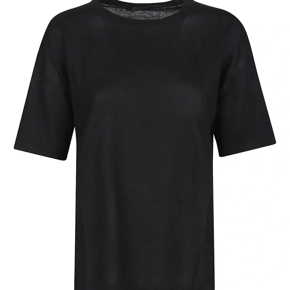 Льняная футболка с коротким рукавом