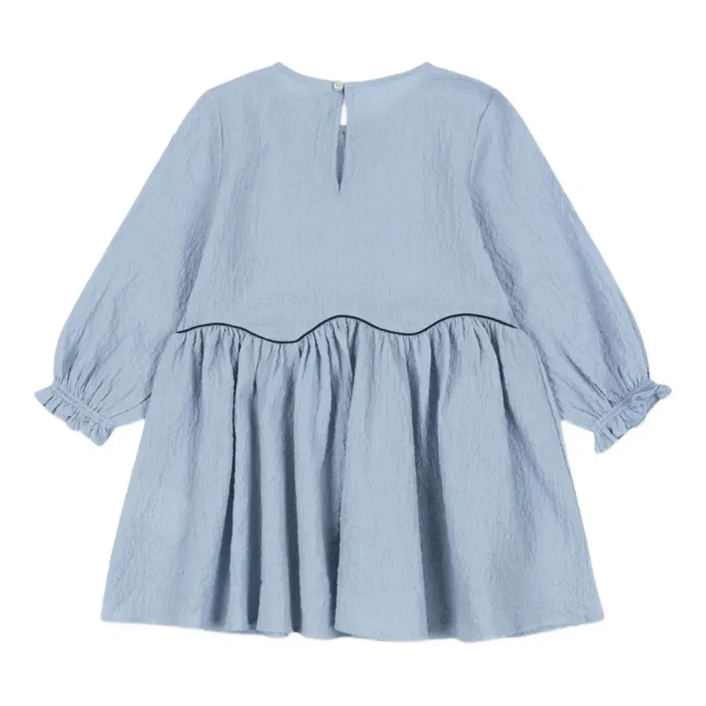 Платье Ava с оборками и бантом Платье Ava с оборками и бантом