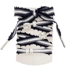 Шнурки с кристаллами