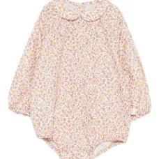 Боди с цветочным принтом