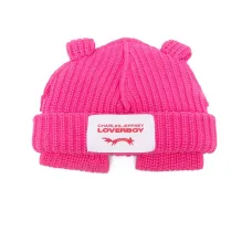 Шапка с торчащими ушками