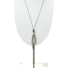 Кулон-ожерелье из хрустального стекла