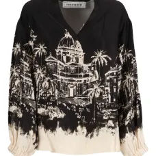 Блузка с принтом