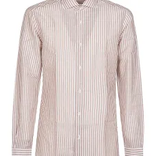 Рубашка из хлопка в полоску