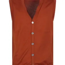 Жилет из хлопка на пуговицах Жилет из хлопка на пуговицах