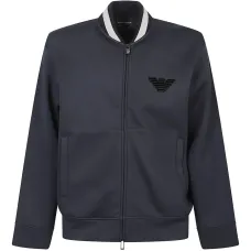 Бомбер на молнии с эмблемой орла