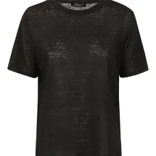 Льняная футболка