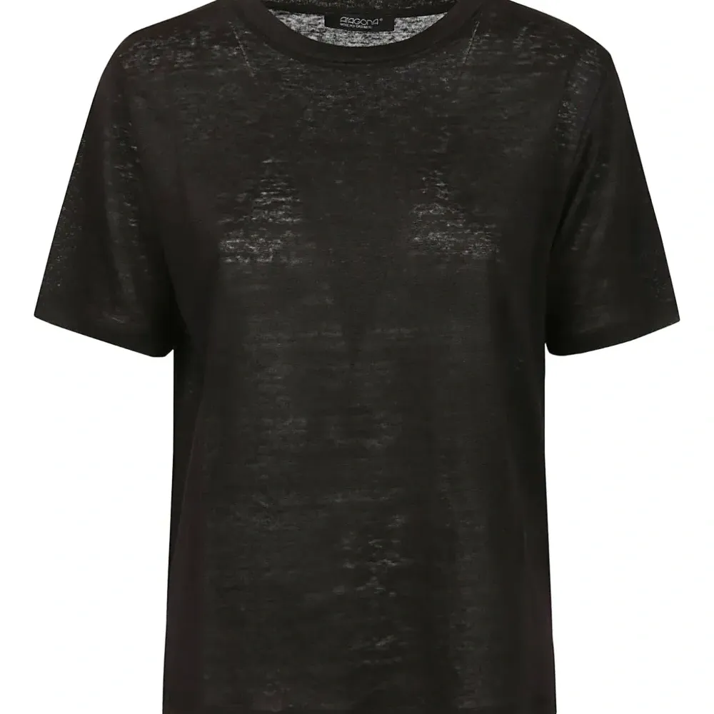 Льняная футболка