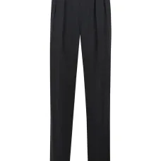 Брюки со складками спереди