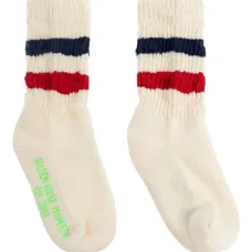 Полосатые носки в рубчик