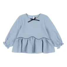 Блузка Ava с рюшами и бантом