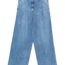 Плиссированные джинсы Плиссированные джинсы