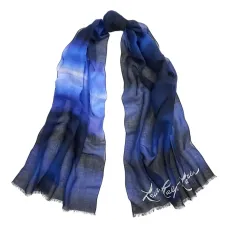 Шарф с фирменным принтом