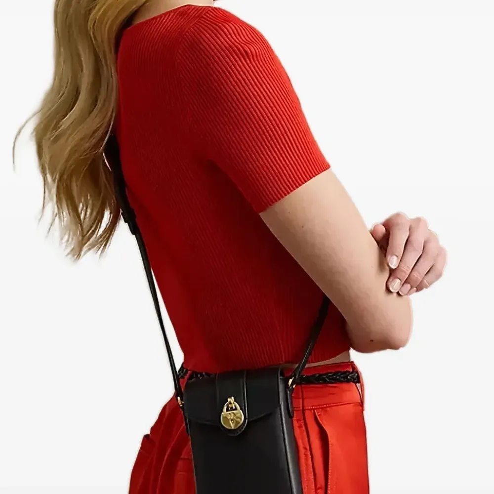 Сумка-кроссбоди из кожи Padlock