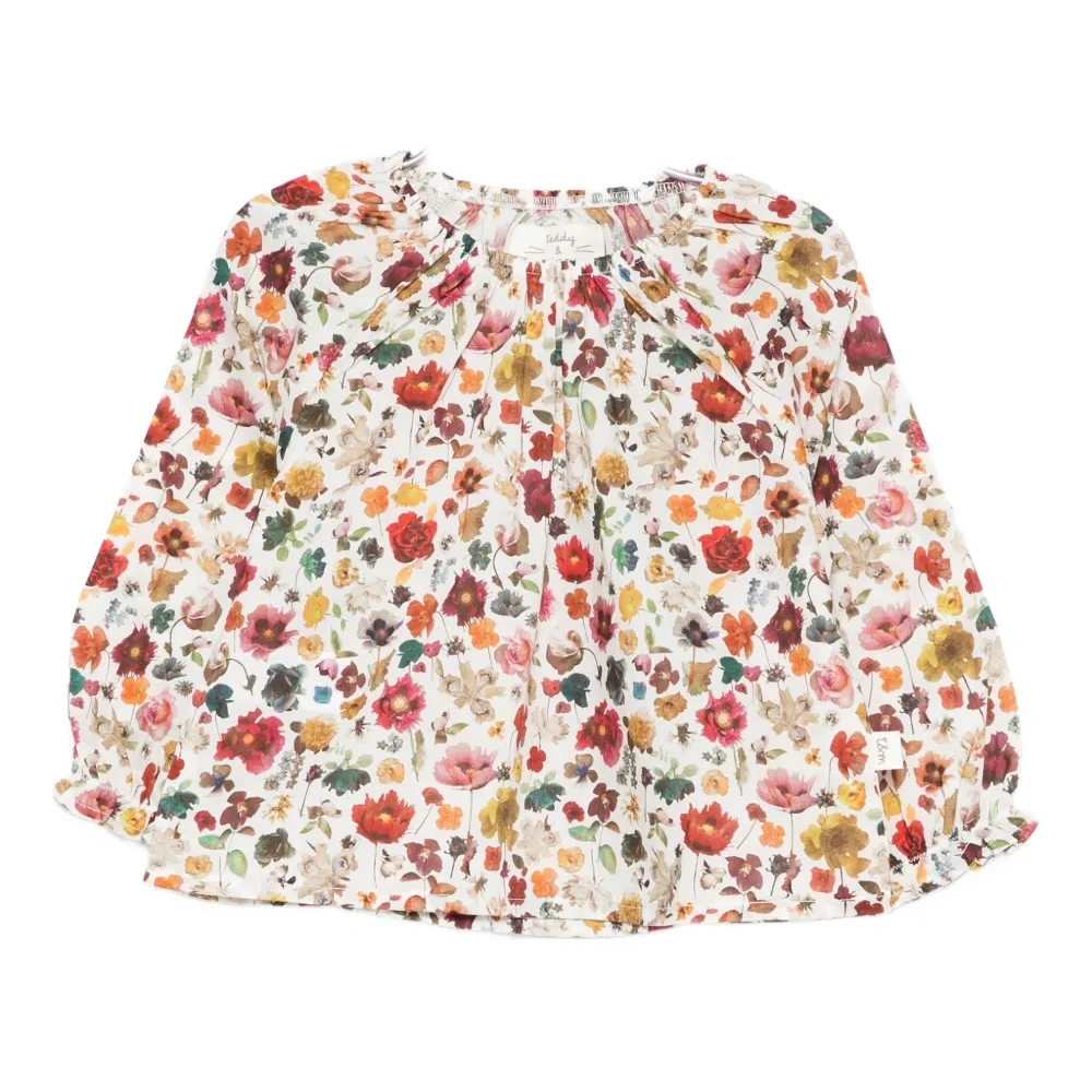 Блузка с цветочным принтом