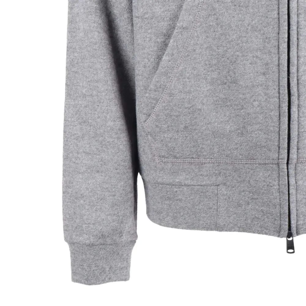 Шерстяная толстовка на молнии