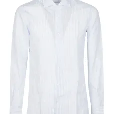 Рубашка из хлопка в полоску