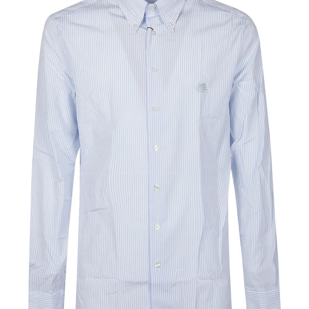 Рубашка из хлопка в полоску