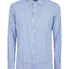 Рубашка в полоску из хлопка