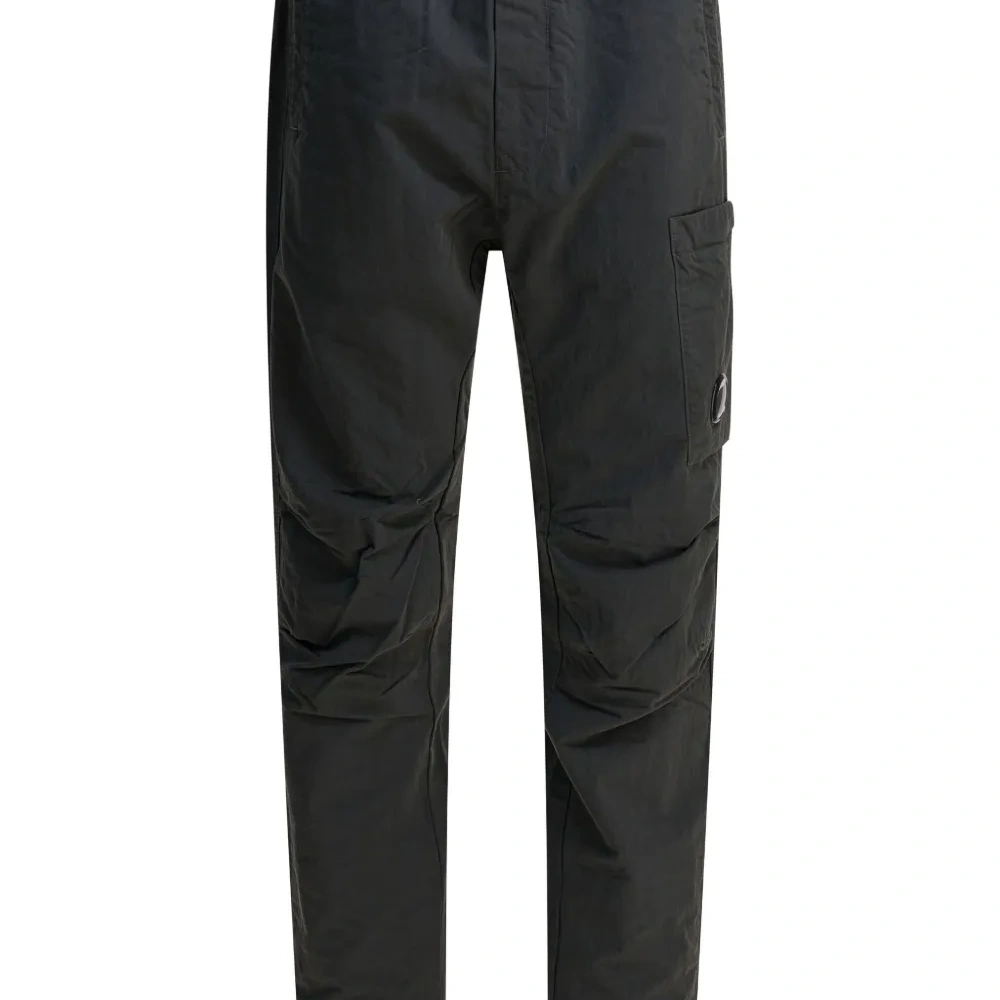 Брюки с карманами карго и шнурком