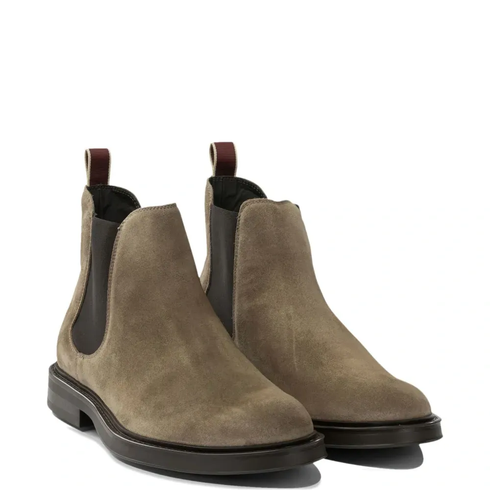 Замшевые ботинки челси