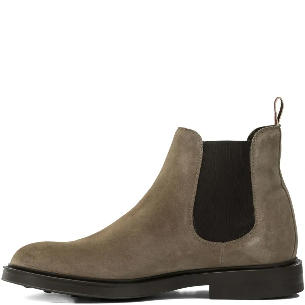 Замшевые ботинки челси