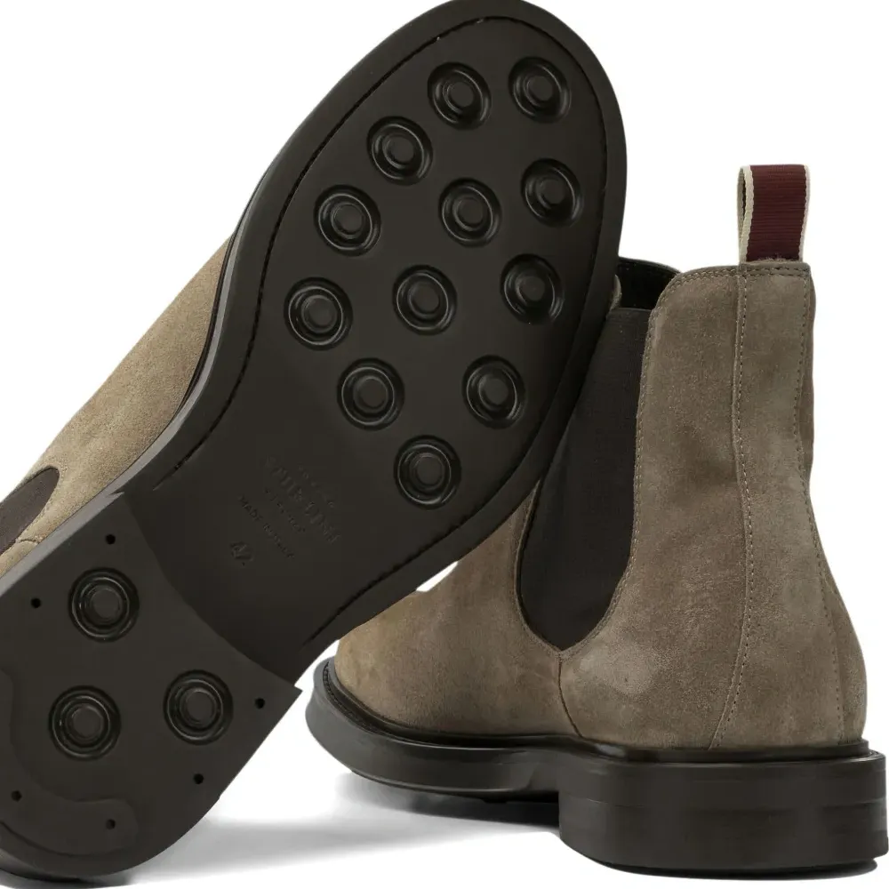 Замшевые ботинки челси