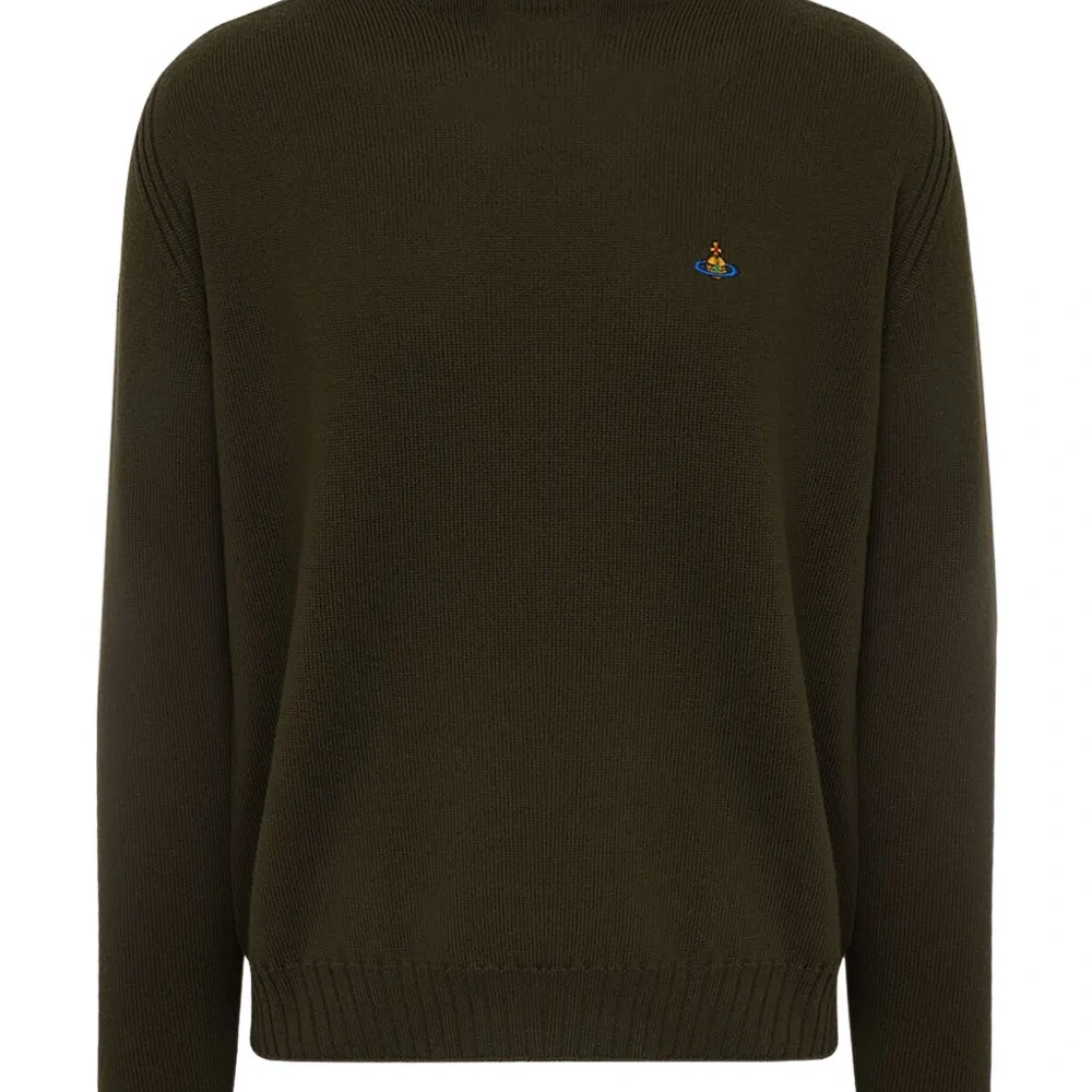 Шерстяной свитер с вышивкой Orb