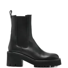 Ботильоны на квадратном каблуке