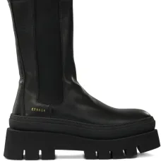 Ботинки на платформе с эластичными вставками