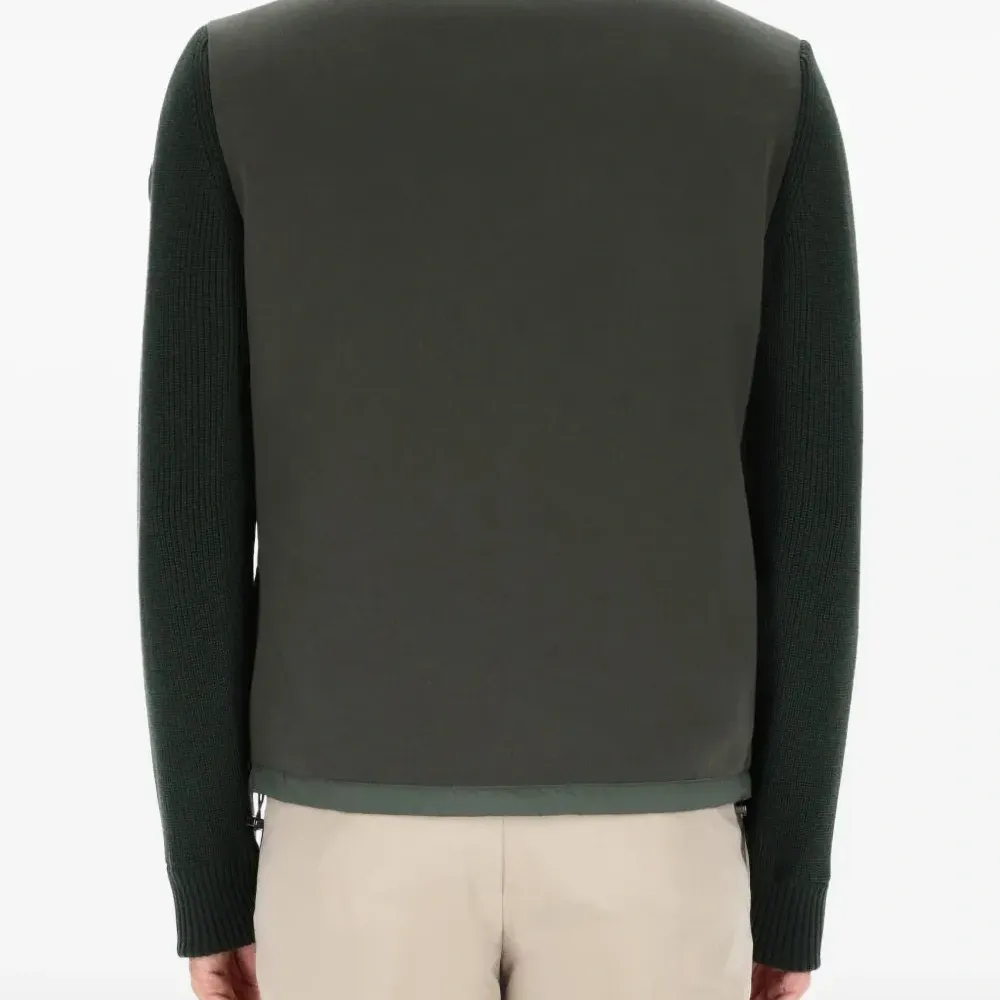 Куртка со вставками в рубчик