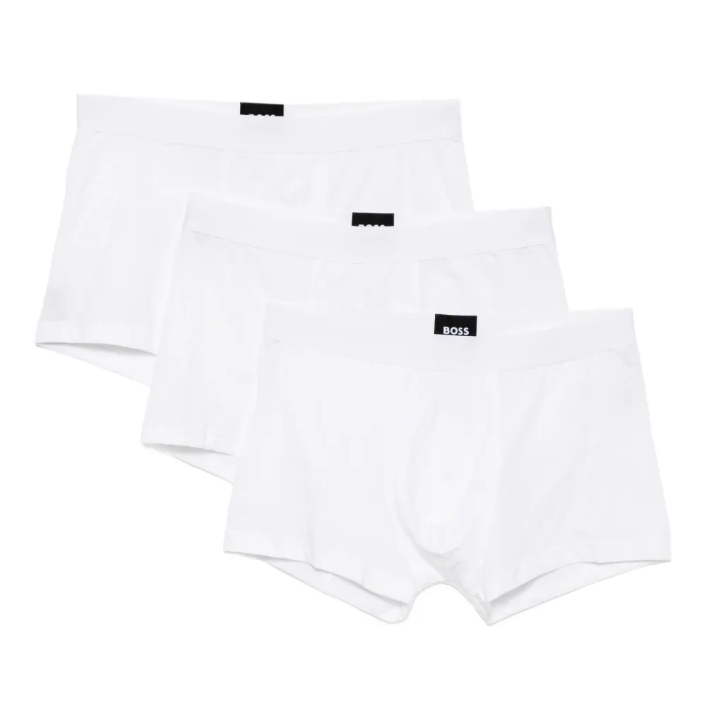 Комплект из трех трусов-брифов с логотипом Комплект из трех трусов-брифов с логотипом